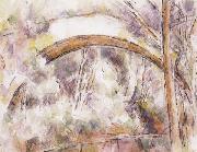 Paul Cezanne The Bridge of Trois-Sautets oil painting